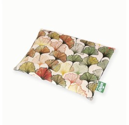HIMMELGRÜN coussin noyaux ceri 30x20cm feui ginkgo