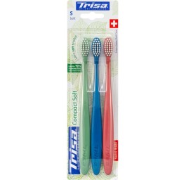 TRISA brosse à dents Compact Soft soft Trio SE