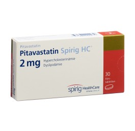 PITAVASTATINE Spirig HC cpr pell 2 mg 30 pce
