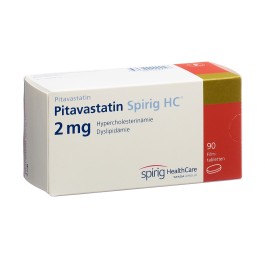 PITAVASTATINE Spirig HC cpr pell 2 mg 90 pce