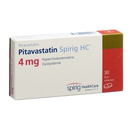 PITAVASTATINE Spirig HC cpr pell 4 mg 30 pce
