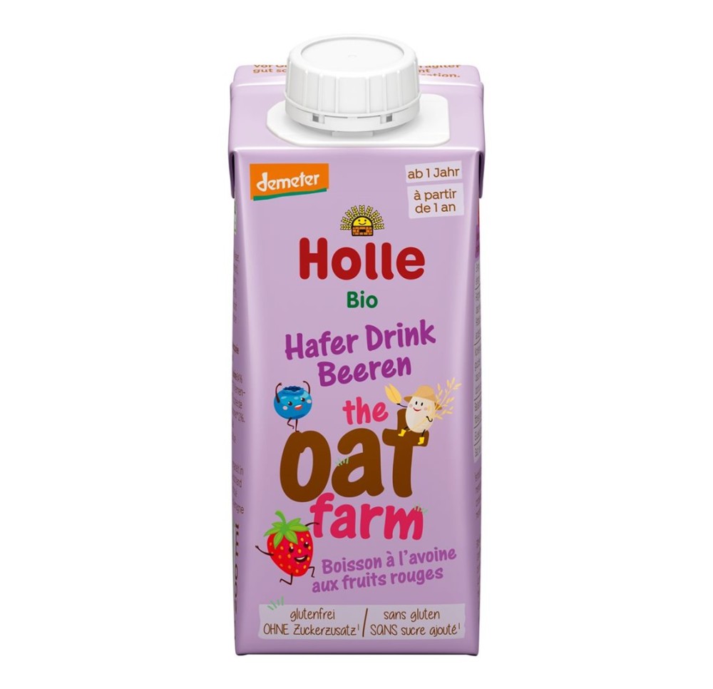 HOLLE bio boisson à l'avoine baies tétra 200 ml HOLLE bio boisson à l'avoine baies tétra 200 ml