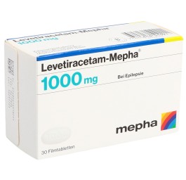 LEVETIRACETAM Mepha cpr pell 1000 mg 30 pce