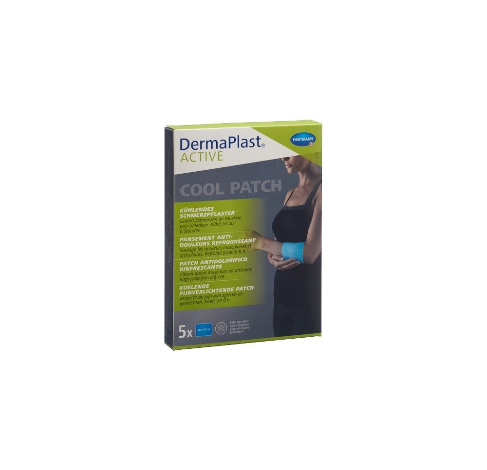 DERMAPLAST Active Cool Patch 10x14cm 5 pce DERMAPLAST Active Cool Patch 10x14cm 5 pce
