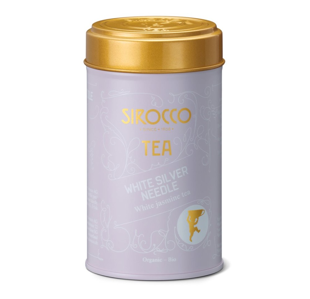 SIROCCO boîte thé medium White Silver Needle 55 g