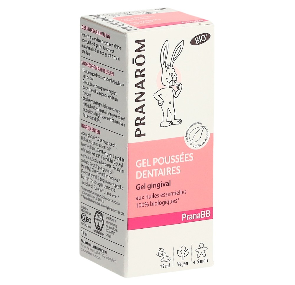 PRANAROM PranaBB gel pouss dentaires bio tb 15 ml PRANAROM PranaBB gel pouss dentaires bio tb 15 ml