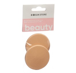 SUN STORE Beauty Éponge fond teint ronde vég 2 pce