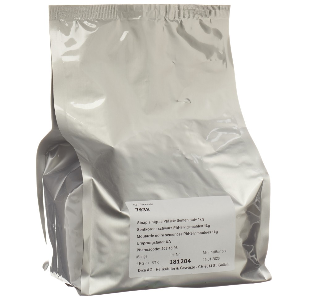 DIXA Moutarde noire semences PhHelv moulues 1 kg