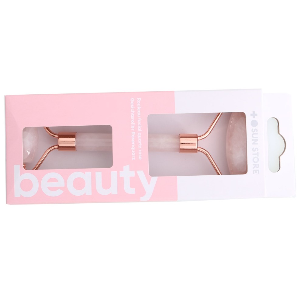 SUN STORE Beauty Rouleau facial quartz rose