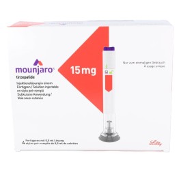 MOUNJARO sol inj 15 mg/0.5ml stylo pré 4 pce