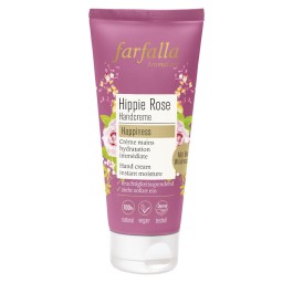 FARFALLA Crème mains hippie rose tb 50 ml