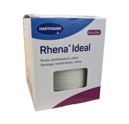 RHENA Ideal bande élastique 6cmx5m blanc