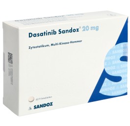 DASATINIB Sandoz cpr pell 20 mg 60 pce