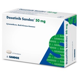 DASATINIB Sandoz cpr pell 50 mg 60 pce