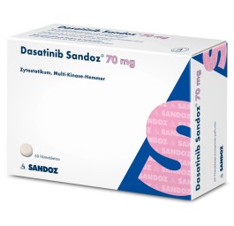 DASATINIB Sandoz cpr pell 70 mg 60 pce