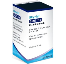 SKYRIZI conc perf 600 mg/10ml flac 10 ml