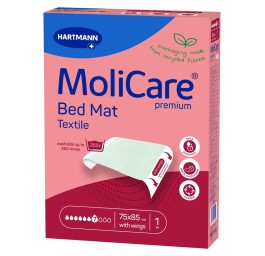 MOLICARE Premium Bed Mat 75x85cm textile 7 goutt