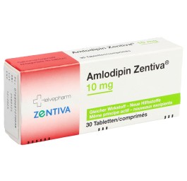 AMLODIPIN Zentiva cpr 10 mg (nouv) 30 pce
