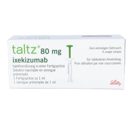TALTZ sol inj 80 mg/ml ser pré (s citrate) 1 ml