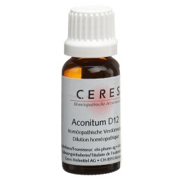CERES aconitum 12 D dilution fl 20 ml
