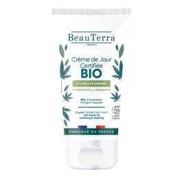 BEAUTERRA crème jour chanvre aloé vera bio 50 ml