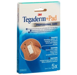 3M TEGADERM+PAD 5x7cm compresse 2.5x4cm (n) 5 pce