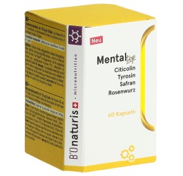BIONATURIS mental top caps bte 60 pce