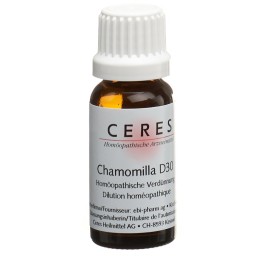 CERES chamomilla 30 D dilution fl 20 ml