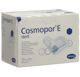COSMOPOR E pansem rapide 7.2cmx5cm stérile 50 pce