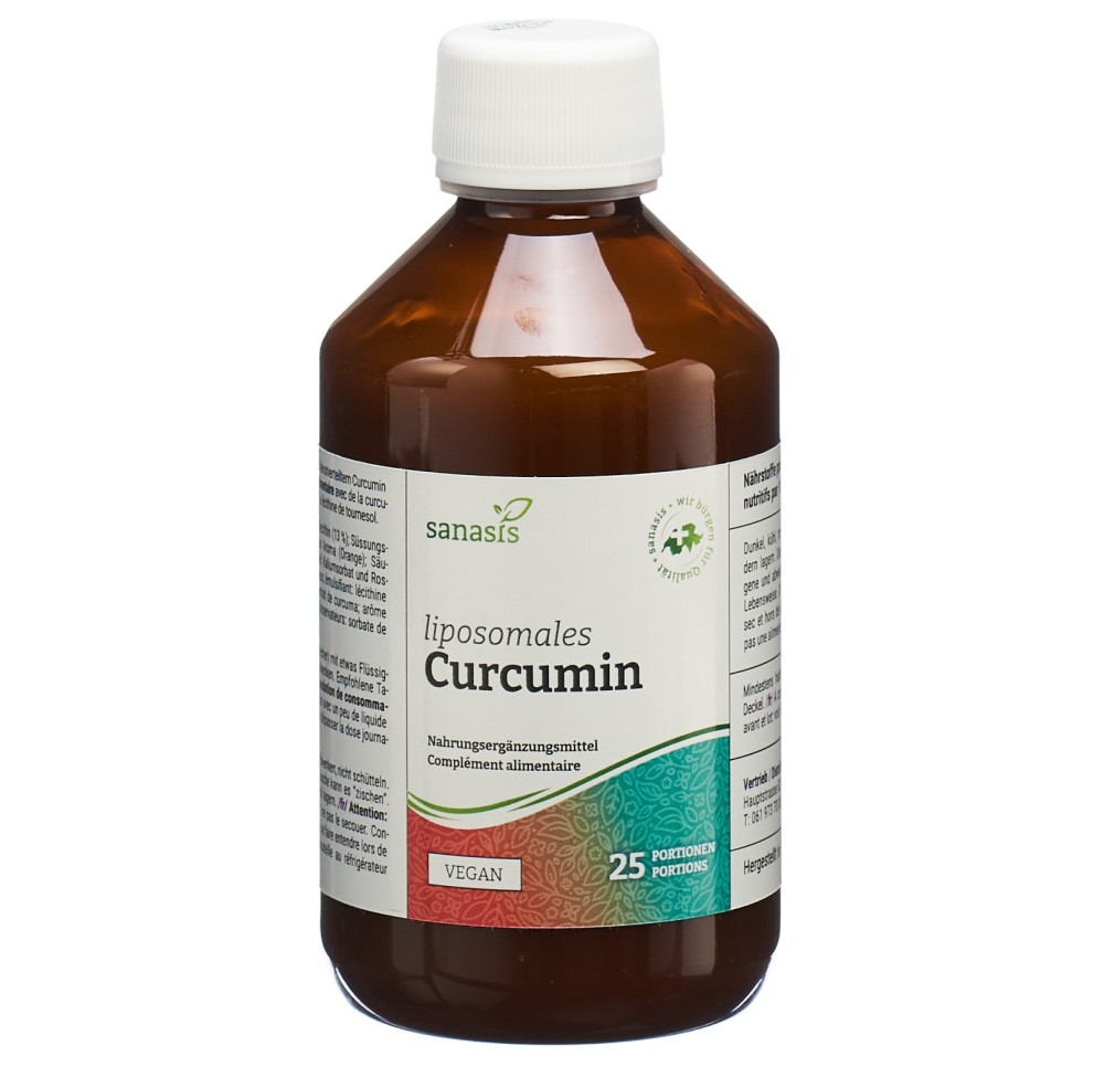 SANASIS Curcumin liposomal fl 250 ml
