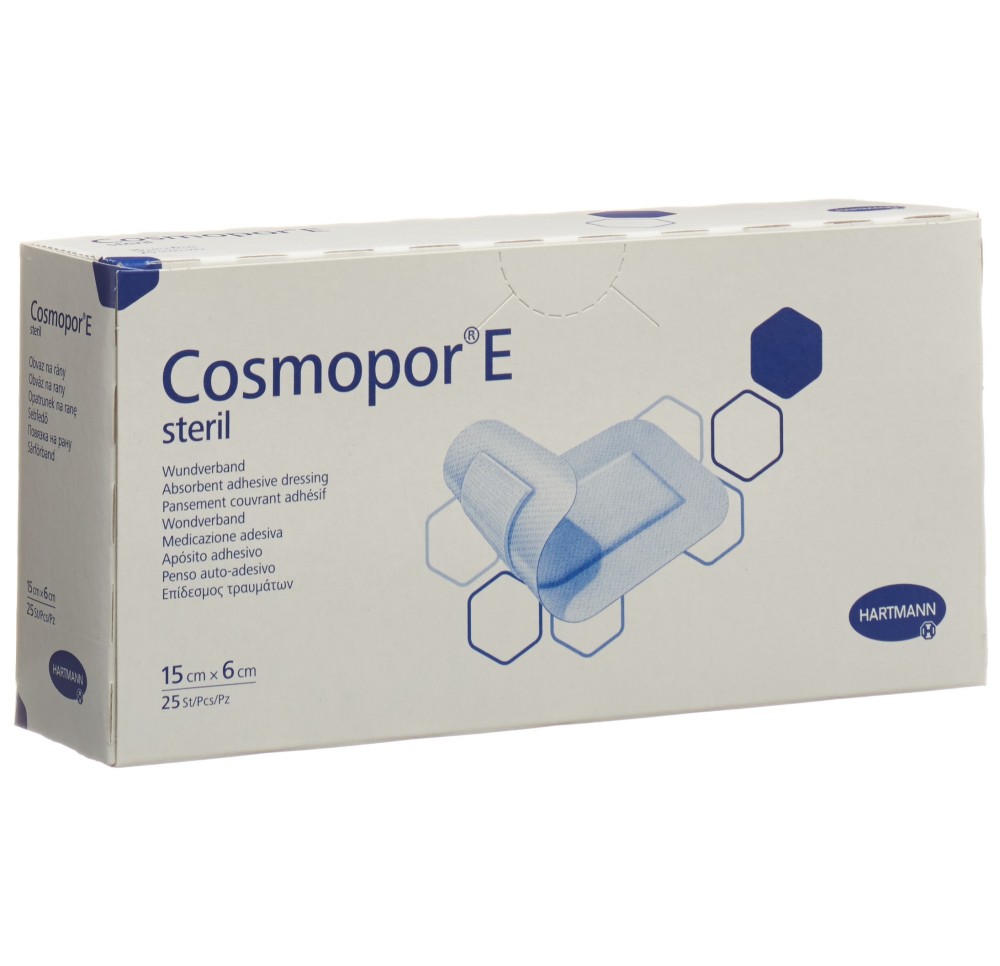 COSMOPOR E pansem rapide 15cmx6cm stérile 25 pce