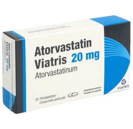 ATORVASTATIN Viatris cpr pell 20 mg 30 pce