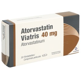 ATORVASTATIN Viatris cpr pell 40 mg 30 pce