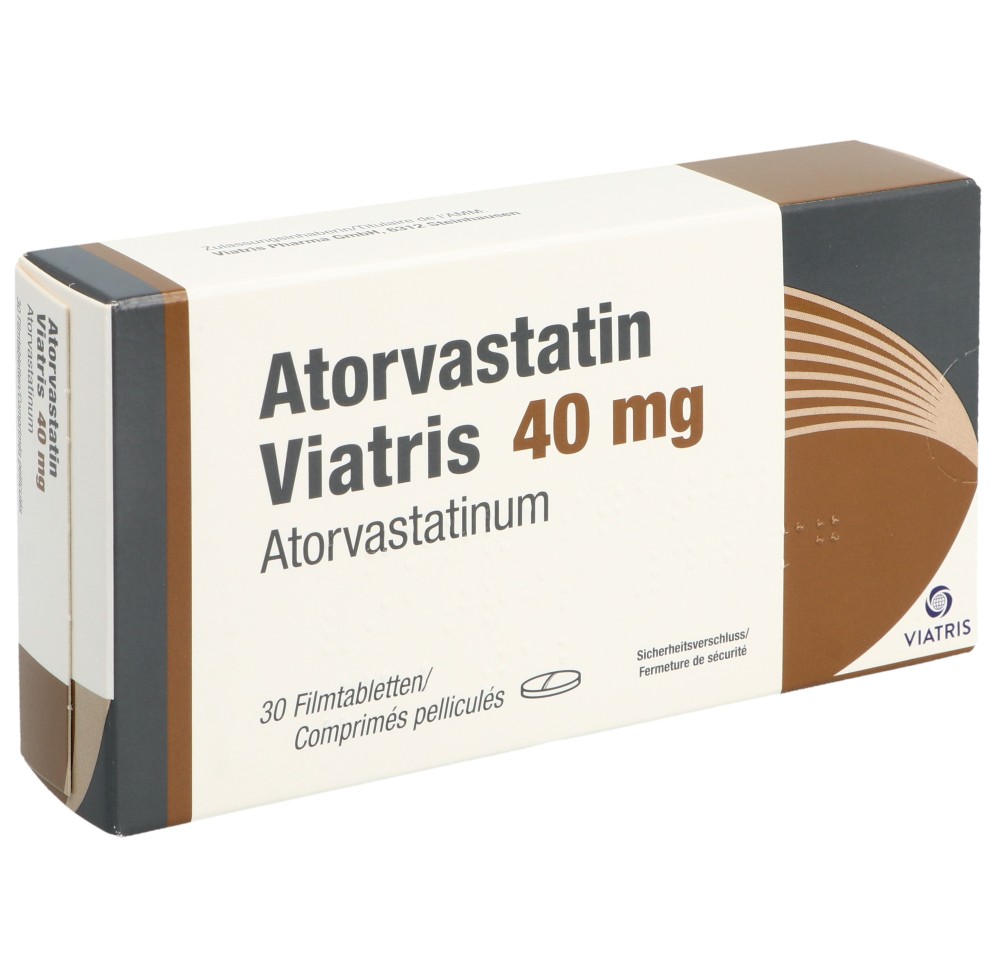 ATORVASTATIN Viatris cpr pell 40 mg 30 pce