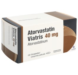ATORVASTATIN Viatris cpr pell 40 mg 100 pce