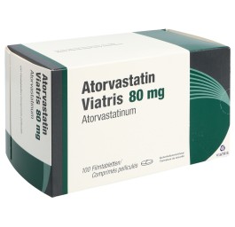 ATORVASTATIN Viatris cpr pell 80 mg 100 pce