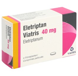 ELETRIPTAN Viatris cpr pell 40 mg 4 pce