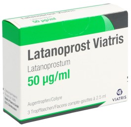 LATANOPROST Viatris gtt opht 3 fl 2.5 ml