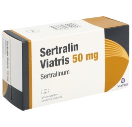 SERTRALIN Viatris cpr pell 50 mg 30 pce