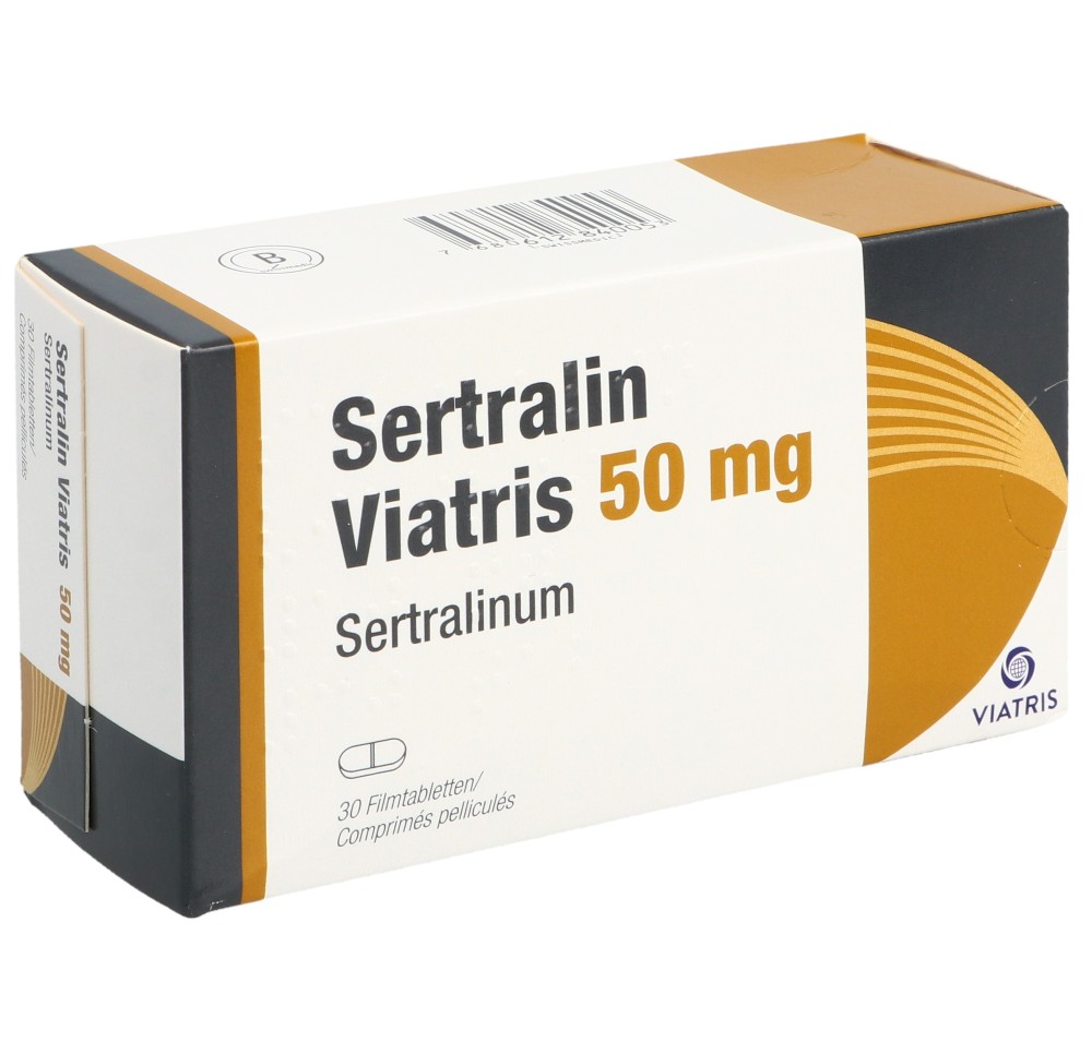 SERTRALIN Viatris cpr pell 50 mg 30 pce SERTRALIN Viatris cpr pell 50 mg 30 pce