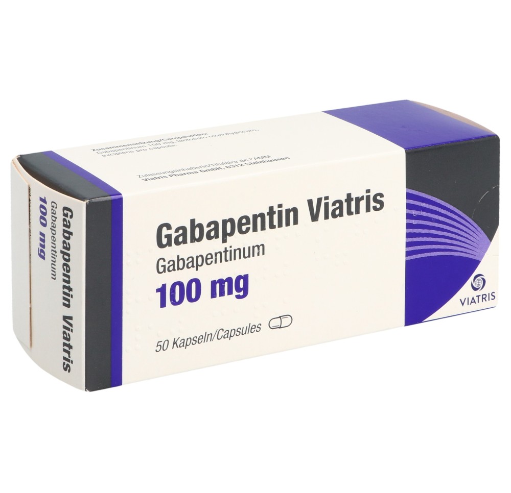 GABAPENTIN Viatris caps 100 mg 50 pce