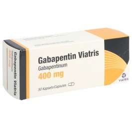 GABAPENTIN Viatris caps 400 mg 50 pce