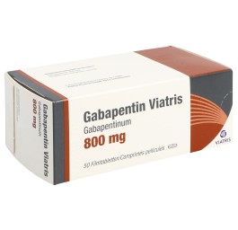 GABAPENTIN Viatris cpr pell 800 mg 50 pce