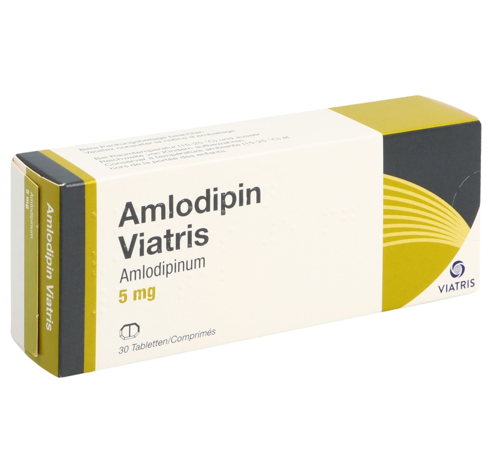 AMLODIPIN Viatris cpr 5 mg 30 pce AMLODIPIN Viatris cpr 5 mg 30 pce