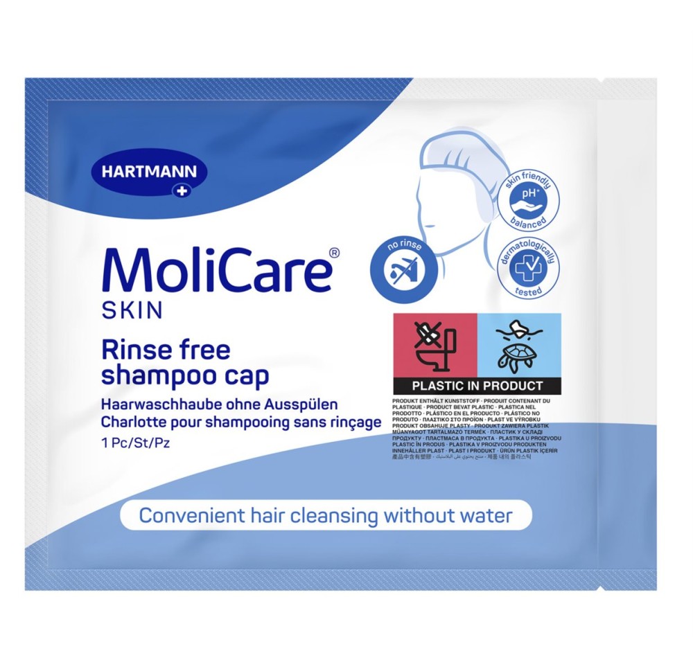 MOLICARE Skin Shampoo Cap MOLICARE Skin Shampoo Cap