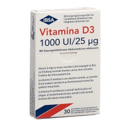 VITAMINA D3 film orodisp 1000 I.U. (nouv) 30 pce