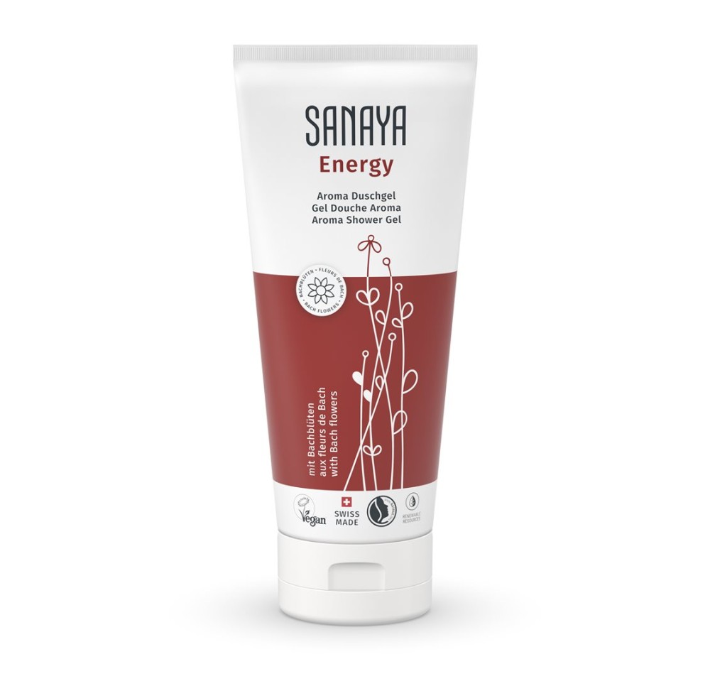 SANAYA aroma&fl Bach gel douche Energy tb 200 ml
