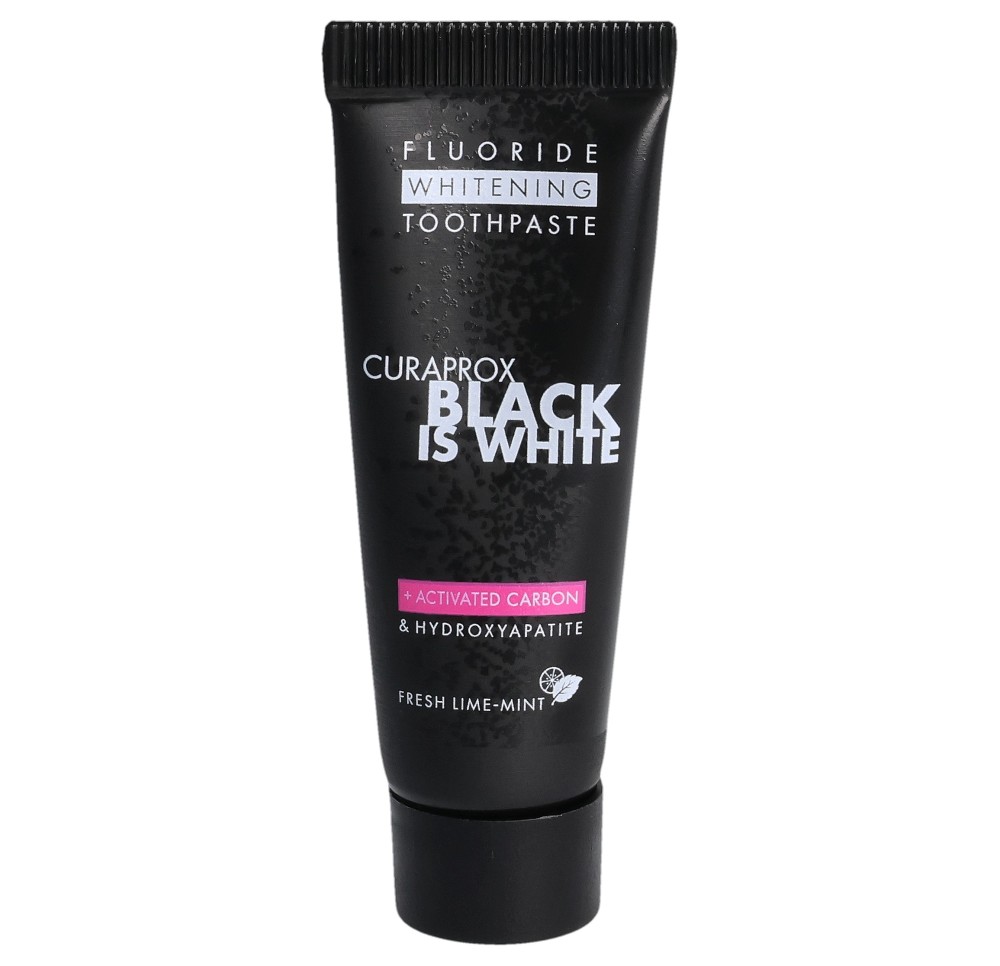 CURAPROX Black is white dentifrice tb 10 ml