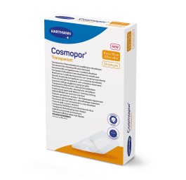 COSMOPOR transparent 9x15cm stérile 25 pce