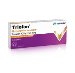 TRIOFAN Antitussif Noscapine cpr 20 pce
